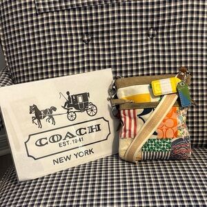 Coach Hamptons Patchwork Crossbody Bag